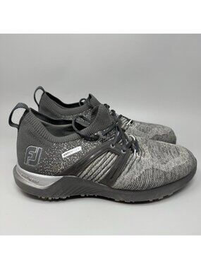 FootJoy Hyperflex Golf Shoes 51081 Charcoal Grey Men's SIZE 10W Wide